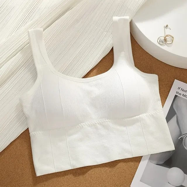 Women’s Breathable Seamless Sports Bra – Shockproof Yoga & Fitness Top