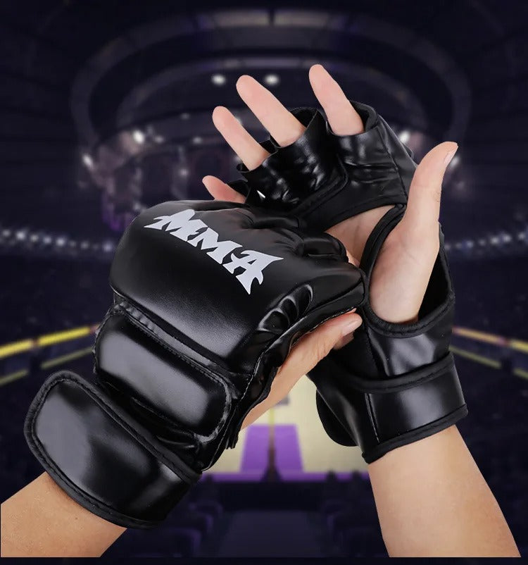 Professional Half Finger Boxing Training Gloves